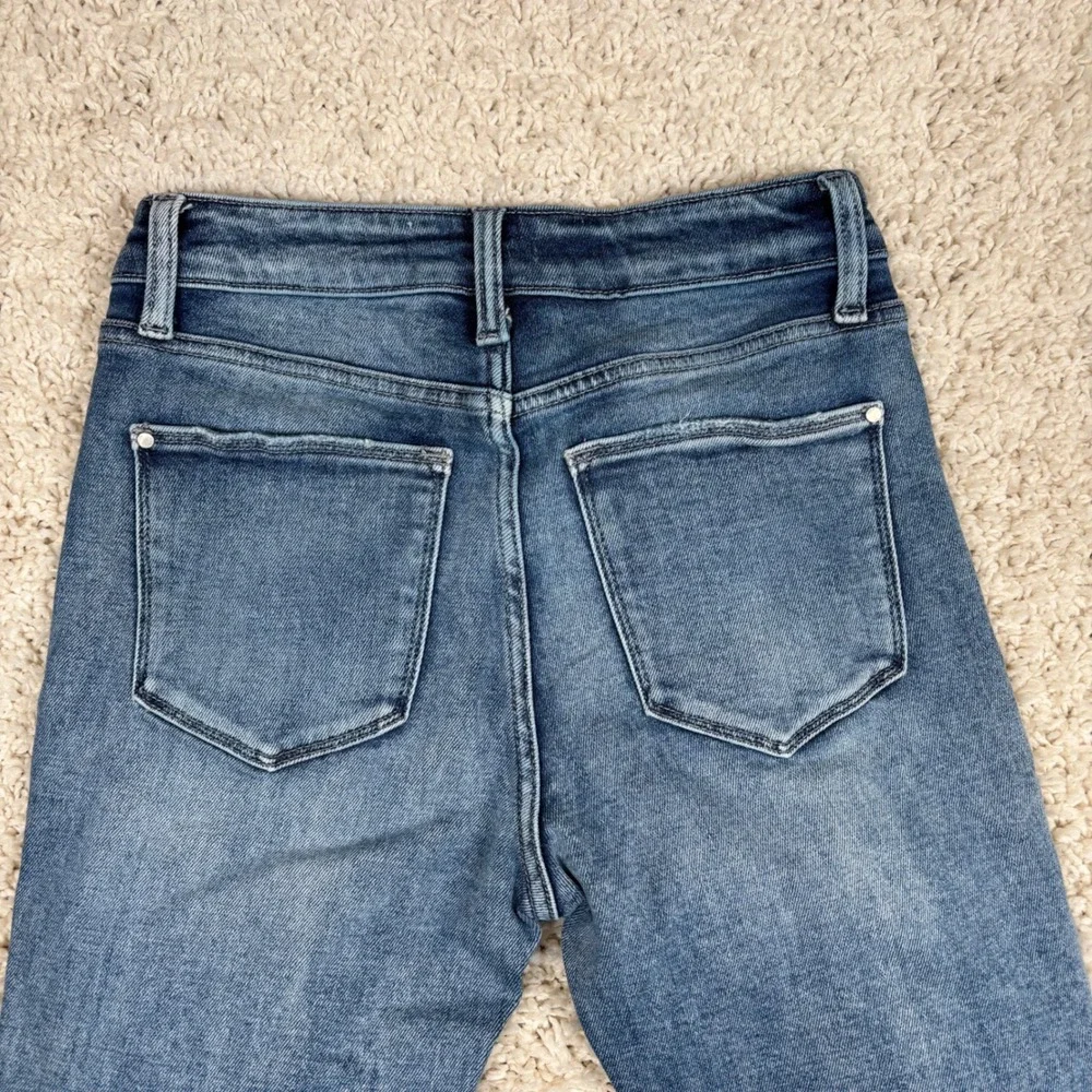 PETRA 153 Women's‎ Blue Distressed High Rise Skinny Jeans Size 29